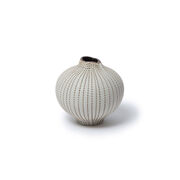 Brown dot small vase